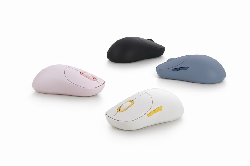Xiaomi Wireless Mouse 3/Kancelárska/Optická/1 200 DPI/USB+BT/Biela