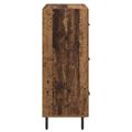 vidaXL Servírovacia skriňa Staré drevo 69,5 x 34 x 90 cm