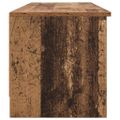 vidaXL TV skrinka 102 x 35 x 36,5 cm Staré drevo Kompozitné drevo