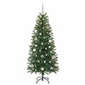 vidaXL Umelý vianočný stromček Zelená 150 cm PE a PVC
