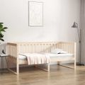 vidaXL Denná posteľ s matracom 90x200 cm masívna borovica
