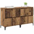 vidaXL Komody 2 ks Staré drevo 60 x 35 x 70 cm Kompozitné drevo