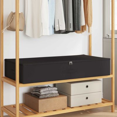 vidaXL Úložná krabica 24 pcs Antracitová 100 x 50 x 18 cm