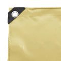 vidaXL Tarpaulin 650g / m² Béžová 5 x 8 m Plátno s PVC povrchom