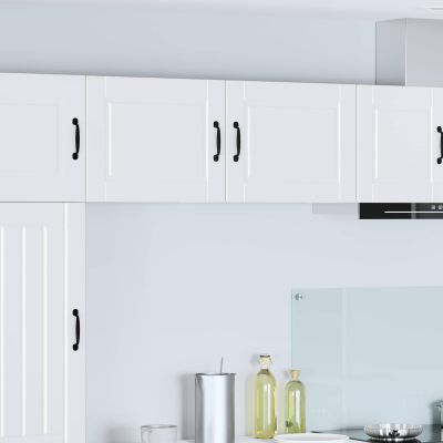 vidaXL Nástenná skrinka PORTO 2 pcs Biela 50 x 31 x 40 cm