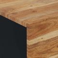 vidaXL Nočný stolík 40x33x46 cm akáciový masív