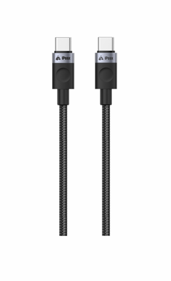 Kábel iPEAX 90010101 USB-C/USB-C 1m Black