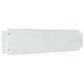 vidaXL Obrubníky trávnika 5 ks 100 x 25 x 0,07 cm Pozinkovaná oceľ