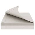 vidaXL Plachta s očkami Biela 8 x 12 m 180 gsm PE