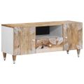 VidaXL TV skrinka 105x33,5x46 cm Masívne drevo Mango