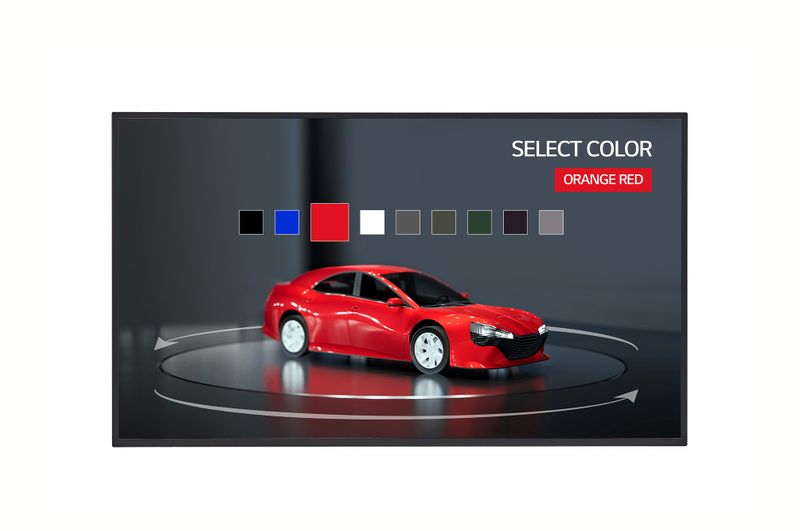 55'' LG LED 55TNF-UHD,450cd,in-cell,OF,24/7
