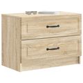 vidaXL Nočný stolík Dub sonoma 62 x 34,5 x 44,5 cm Kompozitné drevo
