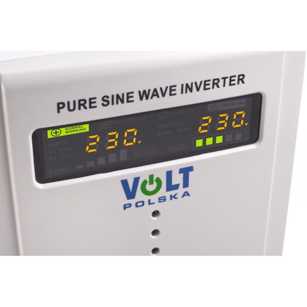 Záložný zdroj UPS VOLT Sinus Pro 500 E 12/230V 500VA 350W, čistý sínus Záložný zdroj UPS VOLT Sinus Pro 500 E 12/230V 500VA 350W, čistý sínus