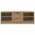 vidaXL TV skrinka 102 x 35 x 36,5 cm Remeselný dub Kompozitné drevo