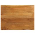 vidaXL Stolová doska 100x80x3,8 cm živý okraj masívne mango