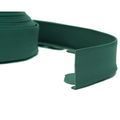 vidaXL Obrubníky trávnika Zelená 2000 x 4 x 5 cm Plast
