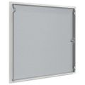 vidaXL Access Panel Biela 63 x 63 x 3 cm Oceľ