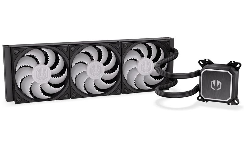 Endorfy vodný chladic CPU Navis F360 ARGB / 3x120mm ARGB / PWM / AMD i Intel Vodný chladic, pre CPU, pre Intel i AMD, 3x 120mm ARGB ventilátor, socket 1700, 1200, 115x, 2066, 2011, AM5, AM4