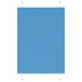 vidaXL plisovaná roleta modrá 100x150 cm Šírka látky 99,4 cm