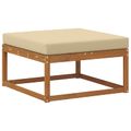 vidaXL Záhradná súprava gaučov 5 ks Prírodná a béžová