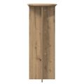 vidaXL Stojan na rastliny 2 ks Dub artisan Ø40 x 100 cm
