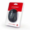 Optická bluetooth myš, bezdrôtová, 6tl., 1600dpi, čierna, GEMBIRD