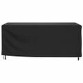 vidaXL Poťah na záhradný nábytok čierny 225x143x90 cm vodotesný 420D