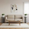 vidaXL Stojan na rastliny 2 ks Betónovo sivá Ø40 x 60 cm