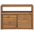 vidaXL Komoda 80x30x60 cm masívne teakové drevo