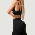 Dámske bezšvové legíny NEO Black - GymBeam, veľkosť L