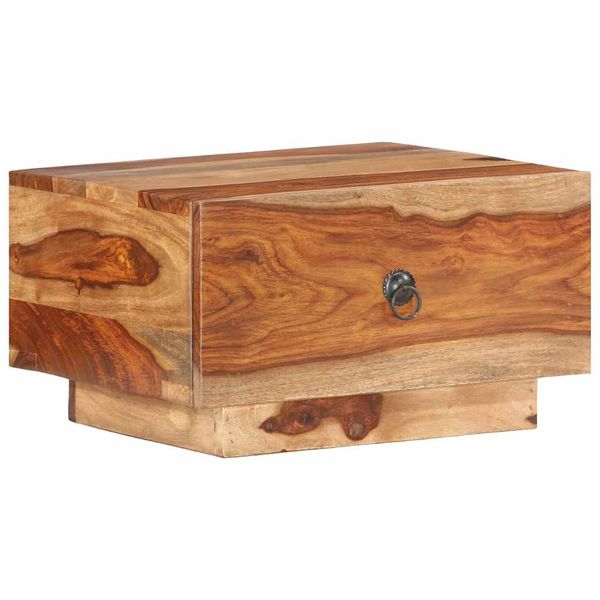 vidaXL Nočný stolík 40x40x25 cm masívne akáciaové drevo