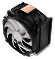 Endorfy chladič CPU Fortis 5 Black ARGB / 140mm fan/ 6 heatpipes / PWM / nanoreset controller / pre Intel a AMD / čierny Chladenie, pre CPU, pre Intel a AMD, socket 1851, 1700, 1200, 115x, 2011, AM5, AM4, AM3(+), AM2(+), FM2(+), 220W TDP, 140mm ventilátor