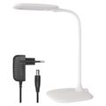 LED stolná lampa STELLA, biela