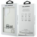 Puzdro Karl Lagerfeld IML Peekaboo Karl&Choupette MagSafe pre Samsung Galaxy S26 Ultra transparentné