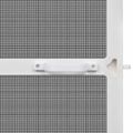 vidaXL Hinged Hmyzová sieť Biela a čierna 100 x 215 cm