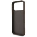Guess 4G Ring Classic Logo MagSafe case for iPhone 17 Pro Max brown