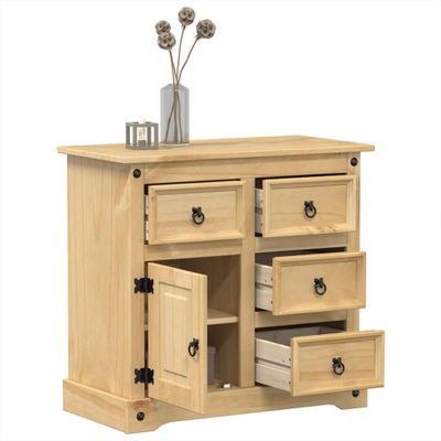 vidaXL Komoda Corona 87x40x76 cm borovicový masív