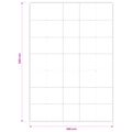 vidaXL Súprava paplónu z 90% husacieho peria FULDA 3 ks 140 x 220 cm