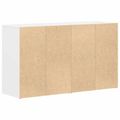 vidaXL Servírovacia skriňa Biela 120 x 36 x 69 cm Kompozitné drevo