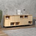 vidaXL Komody 3 ks dub sonoma 60x35x70 cm kompozitné drevo
