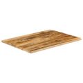 vidaXL Stolová doska 100x80x3,8 cm Live Edge Masívne drevo hrubé mango