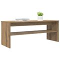 vidaXL TV skrinka 100 x 35 x 40 cm Remeselný dub Kompozitné drevo