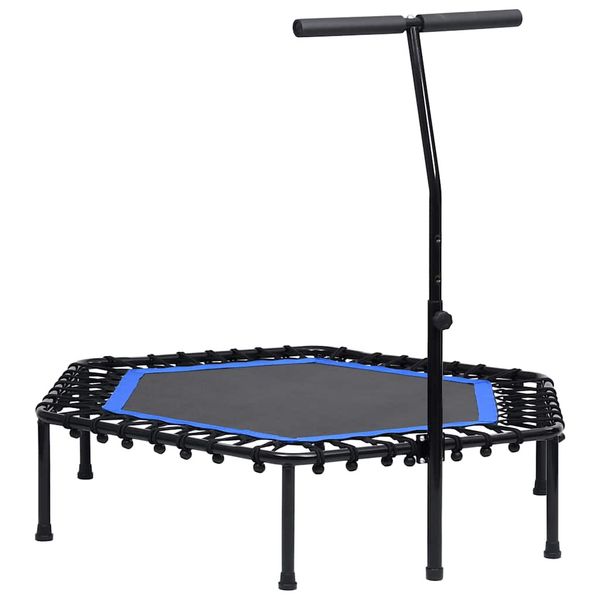 vidaXL Fitness trampolína s rukoväťou 122 cm