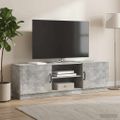 vidaXL TV skrinka Betónovo sivá 150 x 31 x 47 cm Kompozitné drevo