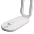Skladacia LED stolná lampa 10W, 3000/4500/6000K, 1200mAh, ružová, LTC