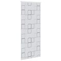 vidaXL Sprchová roleta, 80x240 cm, štvorcový vzor