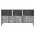 vidaXL TV skrinka 102 x 34,5 x 50 cm Sivý Sonoma Kompozitné drevo