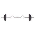 vidaXL Súprava závaží a tyčí barbell a dumbbell, 90 kg