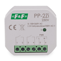 Relé elektromagnetické F&F PP-2Zi/230, 2× NO, 230V, 2x 16A, do krabice