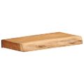 vidaXL Nástenné police 2 ks 30x20x3,5 cm, akáciový masív